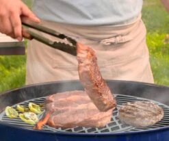 Grille De Cuisson En Fonte Onlyfire Pour Barbecue à Charbon Weber Gourmet BBQ System, 57 Cm -Grill Feu Maison 1200x1000 6