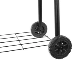 EASTWALL Charcoal Grill Barbecue - Barbecue Avec Table D'appoint - Barbecue à Charbon Mobile - Incl. Outils Et Ventilateur Pour Barbecue - 49x80x120 Cm - Acier Inoxydable - Noir -Grill Feu Maison 1200x1006 1