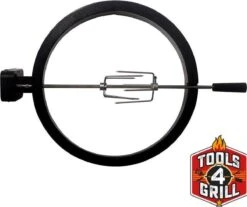 Rôtissoire Tools4Grill | Broche De Gril | Rôtisserie TBV 18 Pouces BBQ 45,5 Cm Taille Extérieure -Grill Feu Maison 1200x1006 2