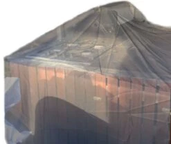 CUHOC Diamond - Housse De Cuisine Extérieure - Imperméable - 120x120x74