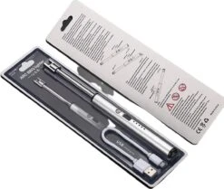 Le Briquet White Bull-Long Stick-Electronic Light-Rechargeable-Windproof Lighter Pour La Kitchen, La Bougie Et Le BBQ. -Grill Feu Maison 1200x1017 2