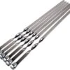 Ensemble De 6 Brochettes Barbecue Krumble / Ensemble De Brochettes En Acier Inoxydable De 45 Cm De Longueur / 6 Brochettes Pour Viande Et Légumes - Acier Inoxydable