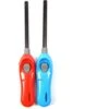 Paquet De 2 X Briquets BBQ Rechargeables| Une Qualité |Protection Enfant/Serrure Enfant Bleu Clair/Rouge 26 Cm