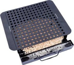 Plate-forme De Générateur De Fumée Avec Infuseur - Antiadhésif - Acier Au Carbone -Grill Feu Maison 1200x1052