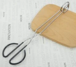 Doodadeals® | Pinces à Barbecue | Pince à Barbecue Zwart | Pinces De Cuisine | 41 Cm De Long -Grill Feu Maison 1200x1053 3