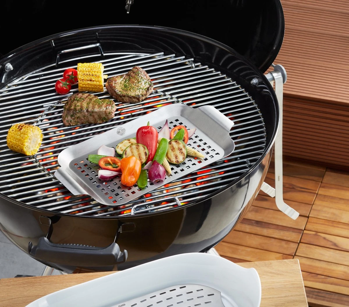 Poêle à Griller GEFU - 43 X 25 Cm - Acier Inoxydable 2 Poêle à Griller GEFU - 43 X 25 Cm - Acier Inoxydable – Image 2