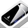 Briquet électrique à Plasma | Rechargeable Par USB | Résistant Au Vent Et Aux Tempêtes | Pour Les Feux D'artifice - Amateurs De Pyrotechnie| Plasmatrics - Zwart