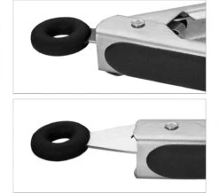 Relaxdays 4 X Pinces à Barbecue En Silicone - Pinces à Viande - Pinces De Cuisine - Acier Inoxydable - Pinces à Barbecue - Noir -Grill Feu Maison 1200x1058 1