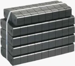Briquettes De Lignite REKORD - Palette - 250 Kg - Avec Nettoyant Pour Vitres De Cheminée