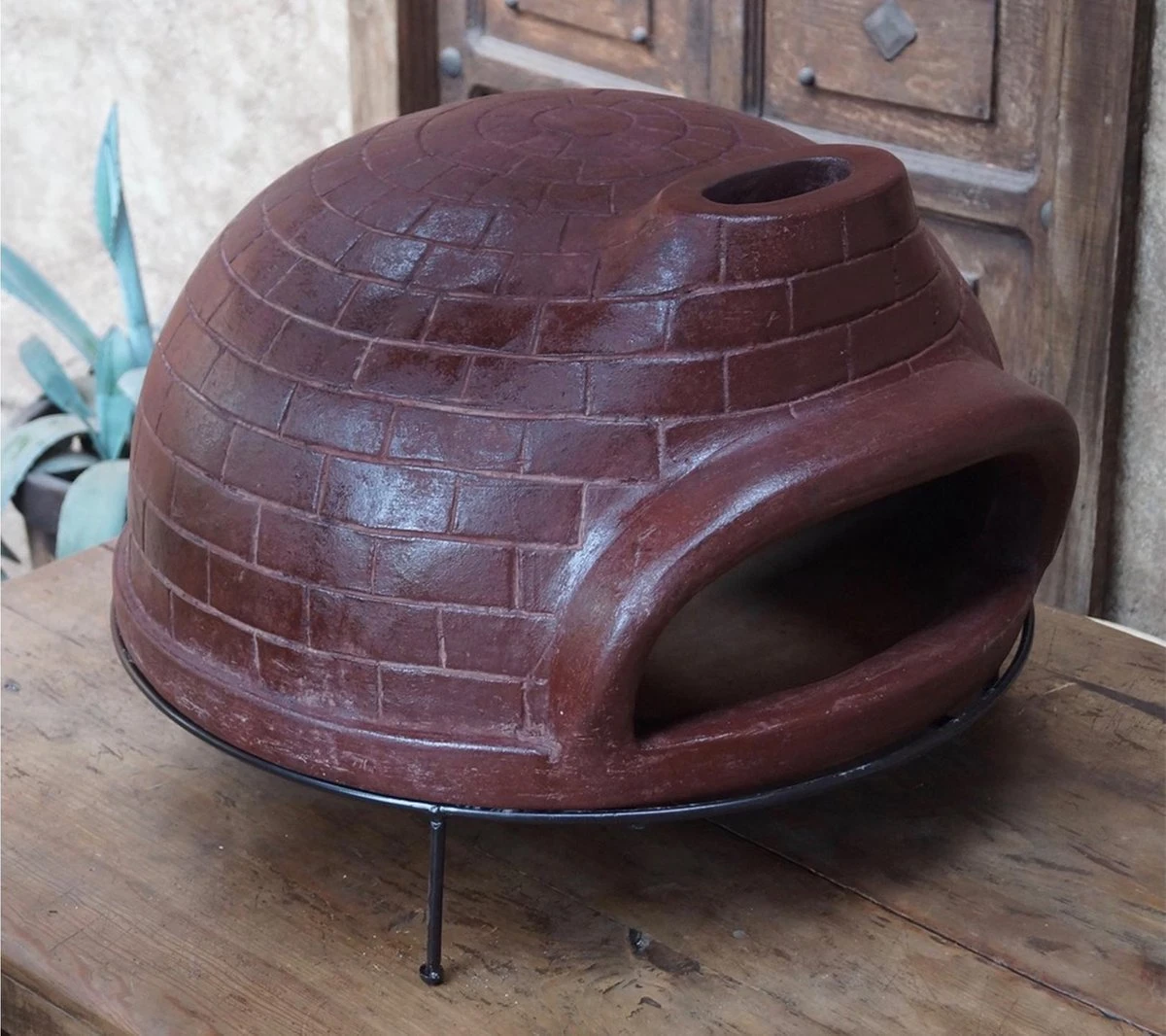 Sol-y-Yo Four à Pizza Mexicain En Pierre Au Feu De Bois Venice XL Avec Housse De Protection 68CM 1 Sol-y-Yo Four à Pizza Mexicain En Pierre Au Feu De Bois Venice XL Avec Housse De Protection 68CM