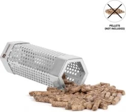 VONROC BBQ Tube De Fumée/Tube De Fumage - Acier Inoxydable - Incl. Brosse De Nettoyage 13 VONROC BBQ Tube De Fumée/Tube De Fumage - Acier Inoxydable - Incl. Brosse De Nettoyage -Grill Feu Maison 1200x1068 2