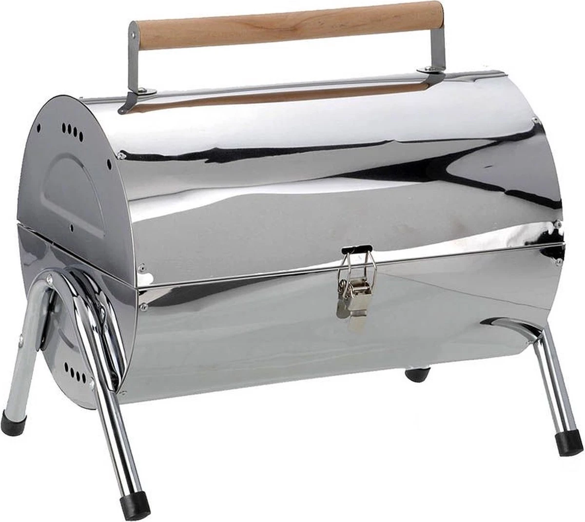 Barbecue Cylindrique De Luxe Oneiro Avec Double Surface De Cuisson - 41x29xH38cm - été - Grillade - Jardin - Cuisine - Salle à Manger 3 Barbecue Cylindrique De Luxe Oneiro Avec Double Surface De Cuisson - 41x29xH38cm - été - Grillade - Jardin - Cuisine - Salle à Manger – Image 3