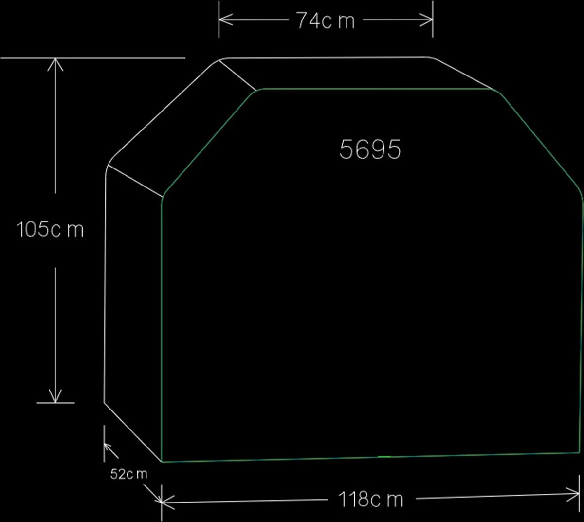 Housse De Protection Enders Premium Pour Chicago 4 K - Housse De Barbecue - 118x52x105 Cm - Zwart 2 Housse De Protection Enders Premium Pour Chicago 4 K - Housse De Barbecue - 118x52x105 Cm - Zwart – Image 2
