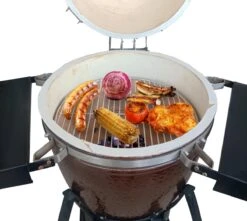 Grille De BBQ En Acier Inoxydable (grade 316) D'un Diamètre De 46,5 Cm Pour Les Barbecues Kamado Et Kogel -Grill Feu Maison 1200x1074 1