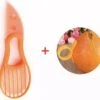 Set De Coupe-avocat 3 En 1 Comprenant Un Coupe-orange Pratique.