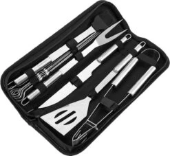 Accessoires BBQ Bolture - Pinces BBQ - Brosse BBQ - Spatule - Fourchette - Feuille - Brochette - Acier Inoxydable