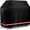 Couverture De Barbecue Life Couverture De Gril étanche Pour 3-4 Brûleurs La Couverture De Gril à Gaz Ne Se Décolore Pas Dans Les 2 Ans Noir 136 X 70 X 114 Cm