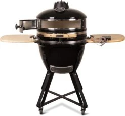 Patton - Kamado 21 - Premium Black - Barbecue En Céramique - Avec Indicateur De Température à Cœur Bluetooth - éclairage LED - Grand Modèle - Complet - Noir -Grill Feu Maison 1200x1112 1