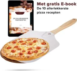 Pelle à Pizza Nimma - Pelle à Pizza Pour BBQ - Spatule à Pizza - Pelle à Pizza Bois - Four à Pizza - Pliable - Pelle à Pizza à Construire