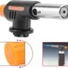 Brûleur à Gaz AO® + 1 Brûleur à Gaz Butane/brûleur à Gaz/brûleur De Cuisine à Bouteille De Gaz ; Aussi Pour Ventiler La Résine époxy, Allumage électrique Par Simple Pression D'un Bouton.