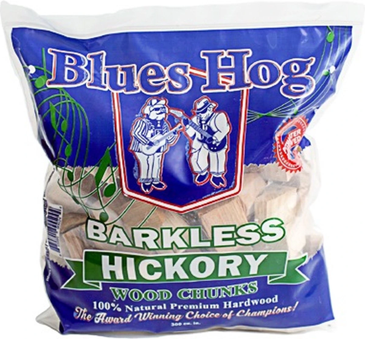 Blues Hog Barkless Hickory Chunks 1,9 Kg - Fumée De Bois - Smoke Moth 1 Blues Hog Barkless Hickory Chunks 1,9 Kg - Fumée De Bois - Smoke Moth