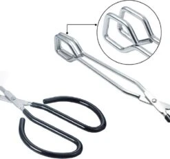 Doodadeals® | Pinces à Barbecue | Pince à Barbecue Zwart | Pinces De Cuisine | 26 Cm De Long -Grill Feu Maison 1200x1123 2