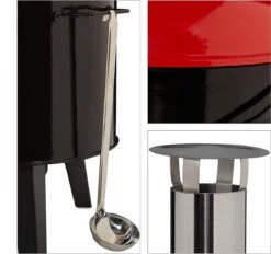 Relaxdays à Goulasch - Cuisine De Campagne - Bouilloire à Goulasch - Barbecue Au Charbon De Bois Avec Grille -Grill Feu Maison 1200x1126 4