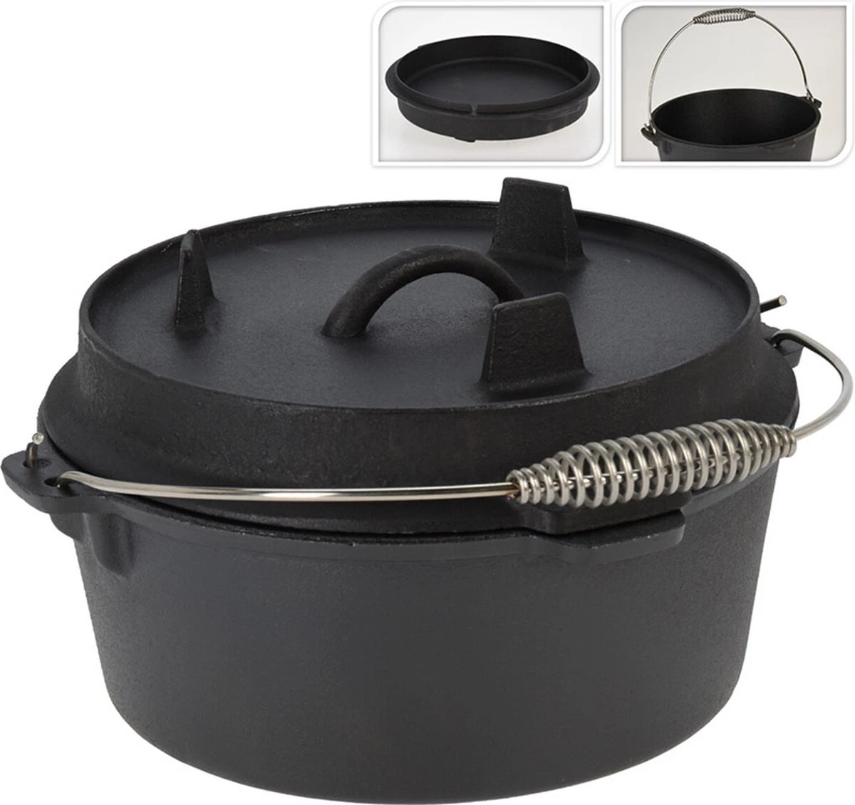 Pan Hollandaise - Fonte - 25 Cm 1 Pan Hollandaise - Fonte - 25 Cm