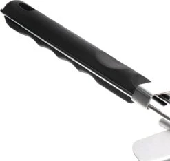 Pelle à Pizza En Acier Inoxydable - Pelle à Pizza Et à Gâteau Avec Manche Rabattable - Poussoir à Pizza Pour Pizza, Tarte Flambée, Sandwichs Et Pain (argent / Noir - Angulaire) -Grill Feu Maison 1200x1136 2