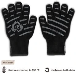 Burnhard Gant Pour Four Et BBQ En Aramide - Résistant à La Chaleur S - M -Grill Feu Maison 1200x1144 4