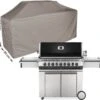 Housse De Protection Pour Cuisine D'extérieur 220 X 85 H : 125/115 Cm - Housse De Barbecue - RBBQ220