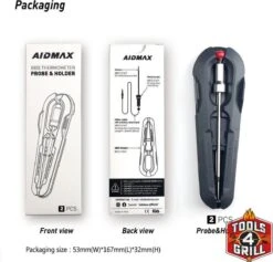 Tools4grill Sans Fil Bluetooth Viande - BBQ - Thermomètre 2 Sondes / Sondes De Mesure -Grill Feu Maison 1200x1151 1