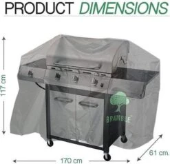 Housse De Protection Pour Barbecue Bramble - BBQ - Matériau Durable - Imperméable -Grill Feu Maison 1200x1157 5