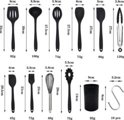 21 Pièces Ustensiles De Cuisine En Silicone Ustensiles De Cuisine Set Spatule Fouet Pinces Cuillère Ustensiles De Cuisine Pour La Cuisson, La Cuisson Et Le Mélange 7 21 Pièces Ustensiles De Cuisine En Silicone Ustensiles De Cuisine Set Spatule Fouet Pinces Cuillère Ustensiles De Cuisine Pour La Cuisson, La Cuisson Et Le Mélange -Grill Feu Maison 1200x1159