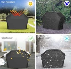 Housse De Protection Universelle BBQ Brada Grills | 115x56x107cm | Étanchéité -Grill Feu Maison 1200x1161 14