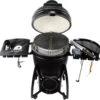 IQ Grills Kamado Classic 21 Pouces Complete Pirate Black - Barbecue - Fumoir - Charbon De Bois De Bois - Surface De Cuisson 46 Cm