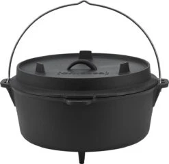 Cocotte Enkhuizen Avec Couvercle Fonte Noir 13,6 L -Grill Feu Maison 1200x1166 6