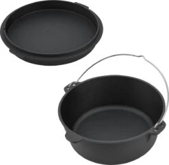 Cocotte Enkhuizen Avec Couvercle Fonte Noir 13,6 L -Grill Feu Maison 1200x1171 3