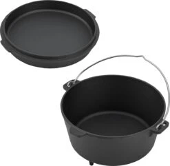 Cocotte Enkhuizen Avec Couvercle Fonte Noir 9 L 11 Cocotte Enkhuizen Avec Couvercle Fonte Noir 9 L -Grill Feu Maison 1200x1172