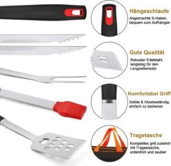 Camping En Plein Air , BBQ , Accessoires De Vêtements Pour Bébé De Camping 14PCS -Grill Feu Maison 1200x1173 2