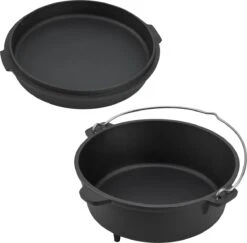 Cocotte Enkhuizen Avec Couvercle En Fonte Noire - 4 Variantes -Grill Feu Maison 1200x1181 1