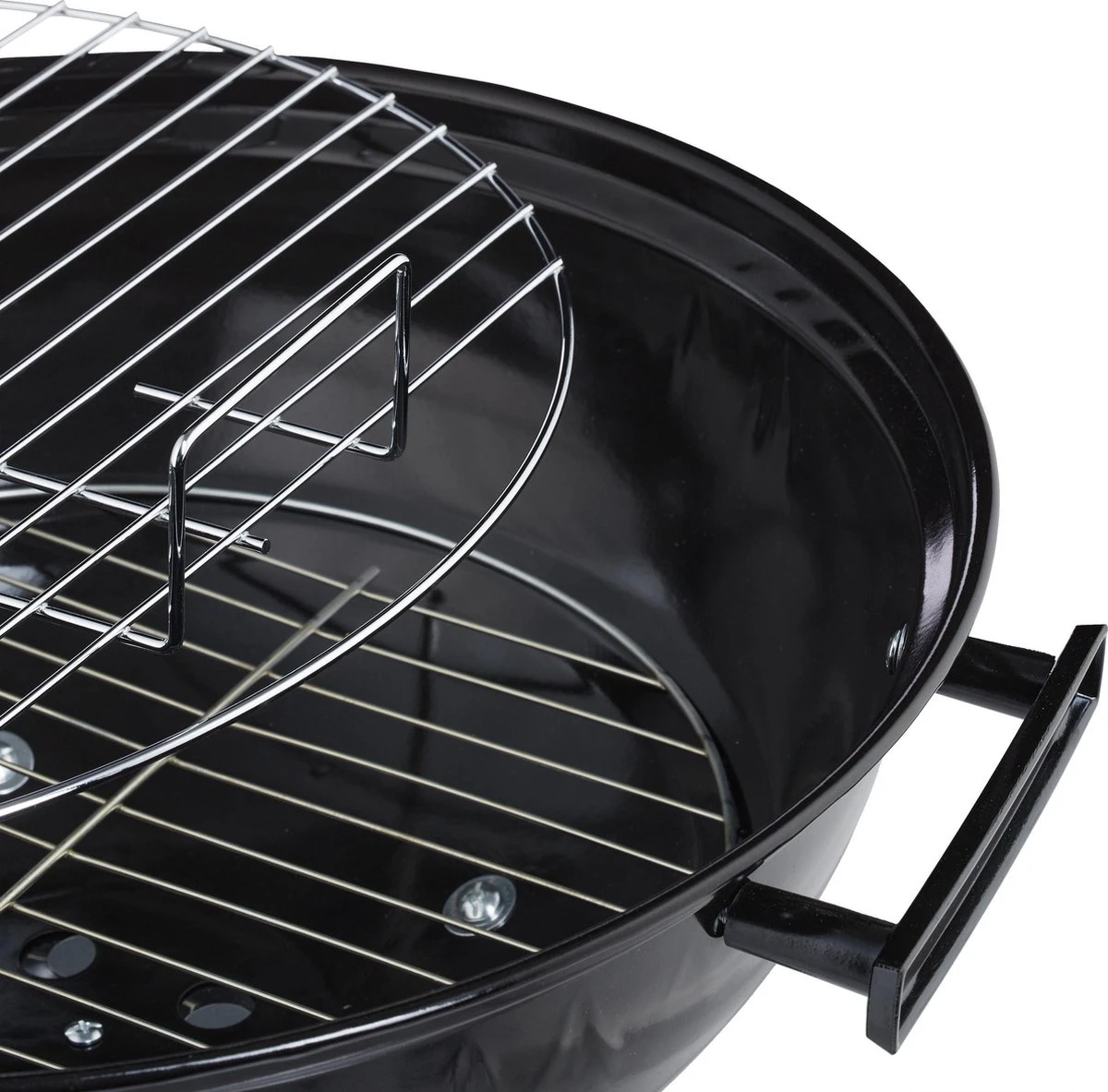 Relaxdays Barbecue Au Charbon De Bois Avec Couvercle - Barbecue à Bouilloire - Barbecue - Grill à Boules - Noir 8 Relaxdays Barbecue Au Charbon De Bois Avec Couvercle - Barbecue à Bouilloire - Barbecue - Grill à Boules - Noir – Image 8