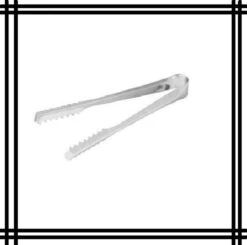 Fackelmann - Pinces à Glace - Pinces De Cuisine - Acier Inoxydable - 15 Cm