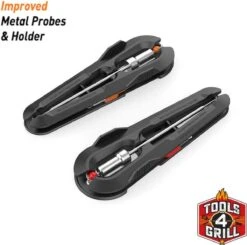 Tools4grill Sans Fil Bluetooth Viande - BBQ - Thermomètre 2 Sondes / Sondes De Mesure -Grill Feu Maison 1200x1188 2