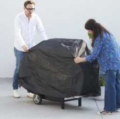 Barbecook - Housse Pour Barbecue Premium - Moyen - Barbecue à Gaz - 120b X 95h Cm - Imperméable - Noir -Grill Feu Maison 1200x1189 7