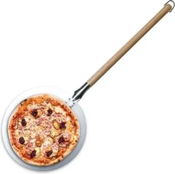 Bergner Masterpro - Pelle à Pizza XL - Pour Four Et BBQ - Ø30 X 87cm - Manche Amovible - Acier Inoxydable