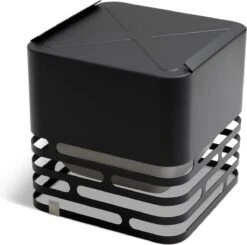 Höfats Cube Fire Pit Plancha - Fonte - 50x28x3 Cm - Noir -Grill Feu Maison 1200x1191 6