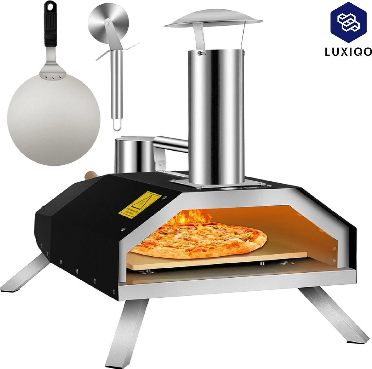 Four à Pizza Vevor® - Four à Pizza Professionnel - Cuisine D'extérieur - Pizza Gourmet - Barbecue - Acier Inoxydable - Jusqu'à 600°C - Avec Sac De Transport 7 Four à Pizza Vevor® - Four à Pizza Professionnel - Cuisine D'extérieur - Pizza Gourmet - Barbecue - Acier Inoxydable - Jusqu'à 600°C - Avec Sac De Transport – Image 7