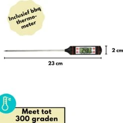 BBQ De Table Portable De Lynnz Avec Thermomètre GRATUIT - Pour Balcon Ou Camping - Barbecue à Charbon - Barbecue De Table - Barbecue - Mini - Barbecue - Grill -Grill Feu Maison 1200x1194 2