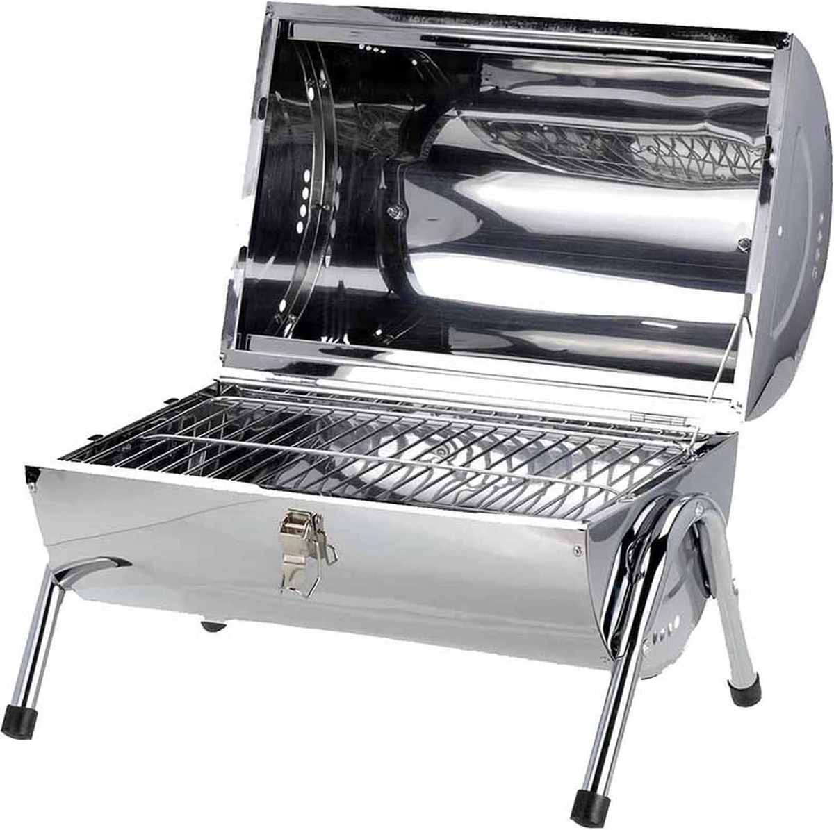 Barbecue Cylindrique De Luxe Oneiro Avec Double Surface De Cuisson - 41x29xH38cm - été - Grillade - Jardin - Cuisine - Salle à Manger 1 Barbecue Cylindrique De Luxe Oneiro Avec Double Surface De Cuisson - 41x29xH38cm - été - Grillade - Jardin - Cuisine - Salle à Manger